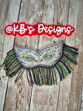 Load image into Gallery viewer, Mardi Gras Mask Freshie