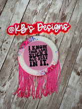 Load image into Gallery viewer, I Know Your Lane Sucks Freshie