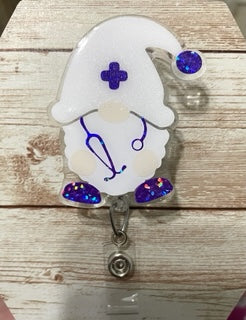 Nurse Gnome Badge Reel