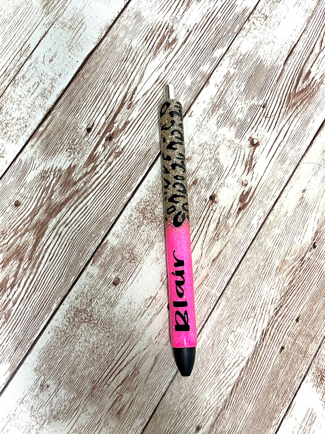 Pink and Gold Ombré Pen