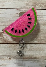 Load image into Gallery viewer, Watermelon Badge Reel
